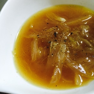 ●オニオンスープ♪じっくり炒めた玉ねぎで本格味♪